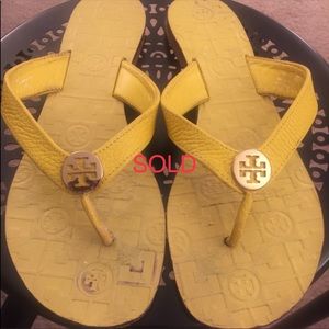 Tory Burch flip flops(SOLD)